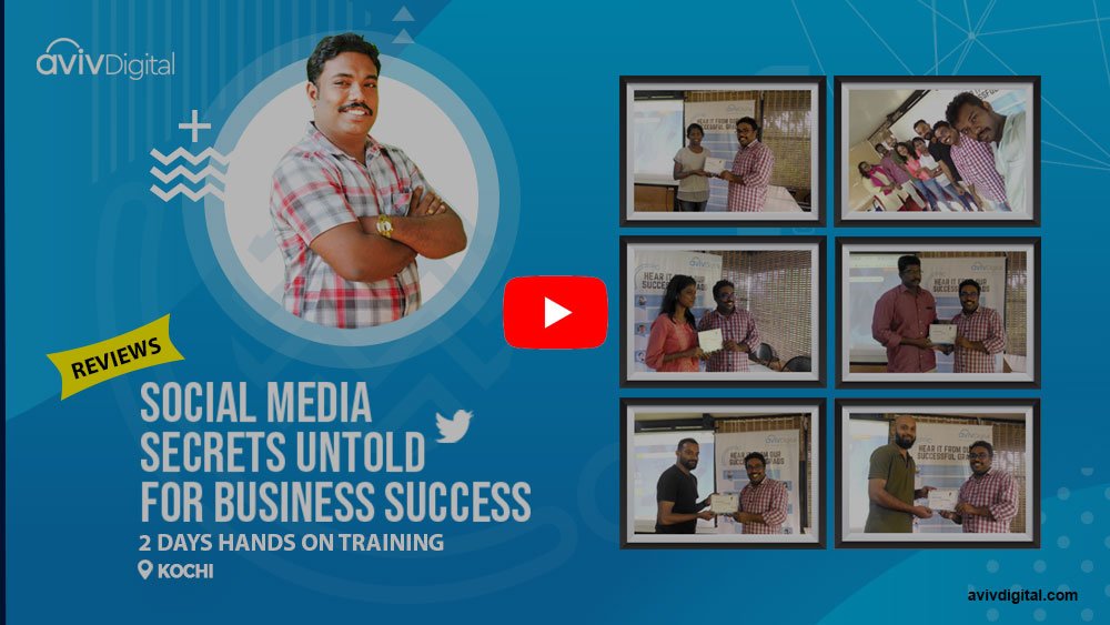 Social Media Workshop Review By Sojan Mukkulath in cochi event