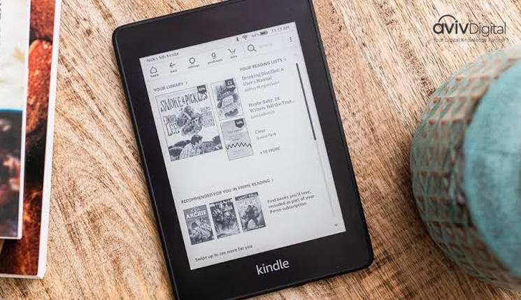 Layout of the Kindle Ebook