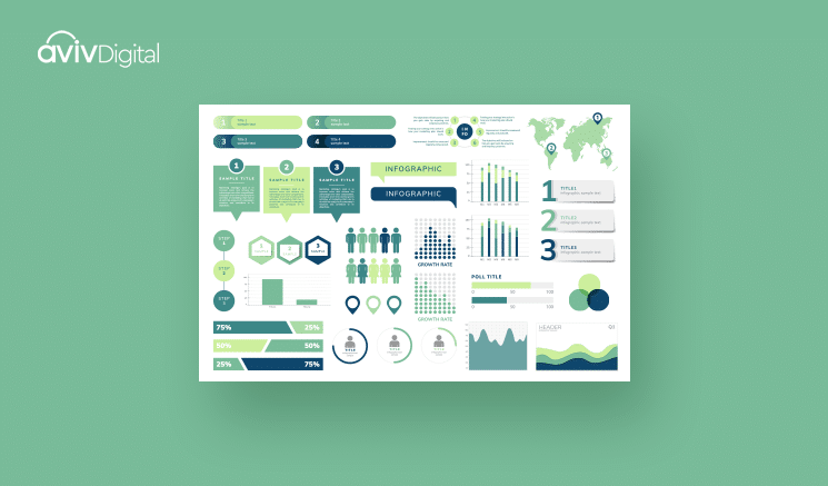 canva interactive infographic